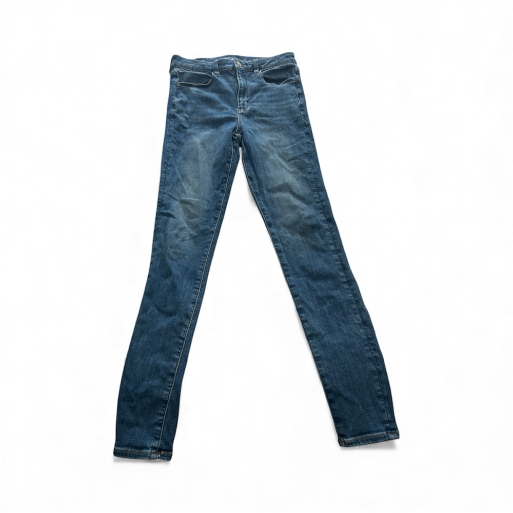 American Eagle Outfitters Dark Blue Skinny Jeans
